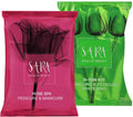 Sara D-Tan & Rose Pedicure Manicure Kit for All Skin Type, Infused with Botanical Extracts for Soft, Healthy, & Tan-free Skin | Pack of 2 | 2x50g